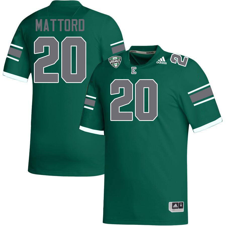 Joey Mattord Eastern Michigan Jersey,Eastern Michigan University Eagles Football Jersey-Green